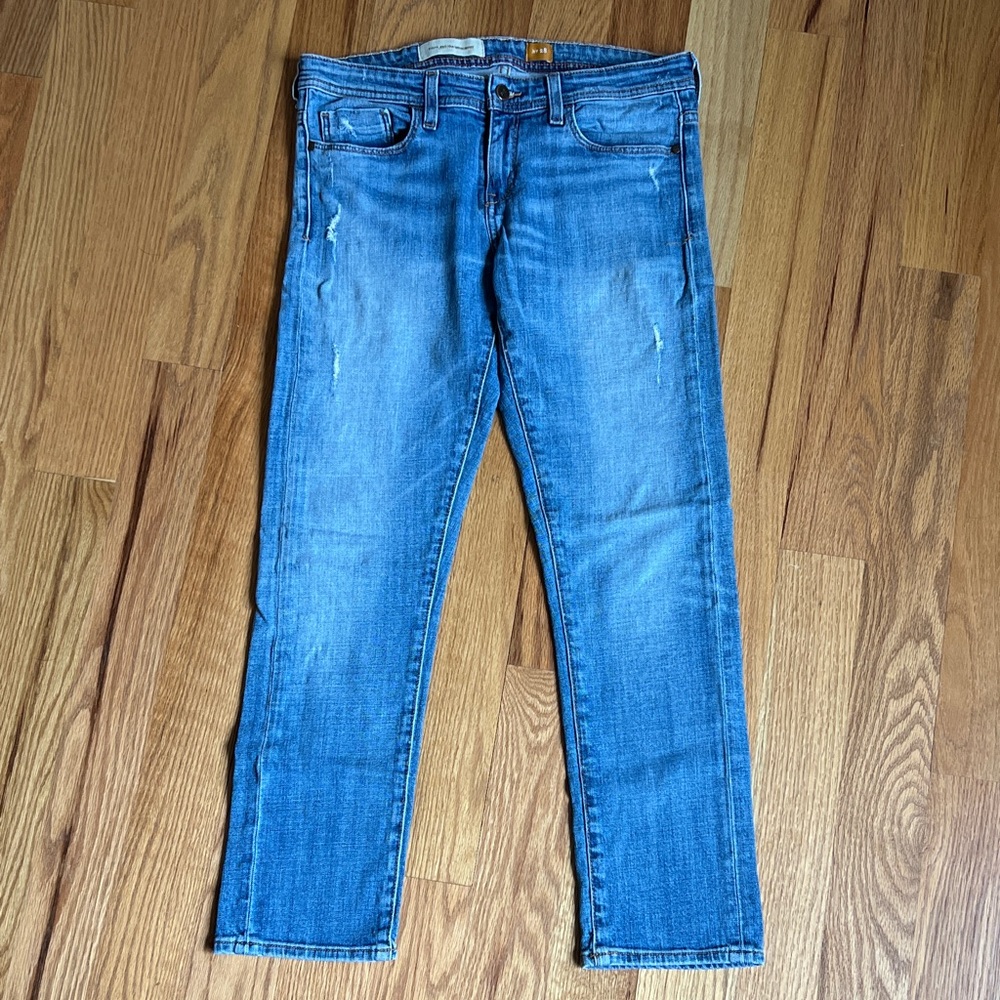 Pilcro Classic Blue Ankle Jeans